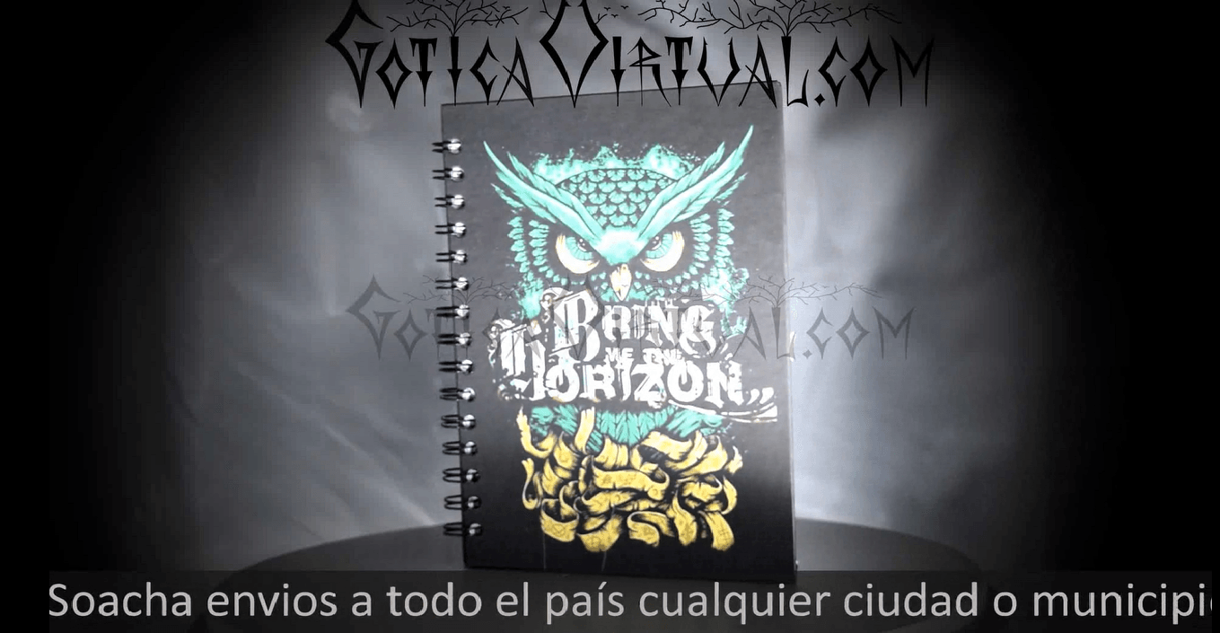 cuaderno bring me the horizon deathcore metalcore bandas rock metal bogota soacha neiva